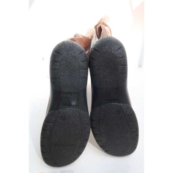 NWOB hotter boots zip up light leather 'mystery' womens sz US 5 - Picture 5 of 5